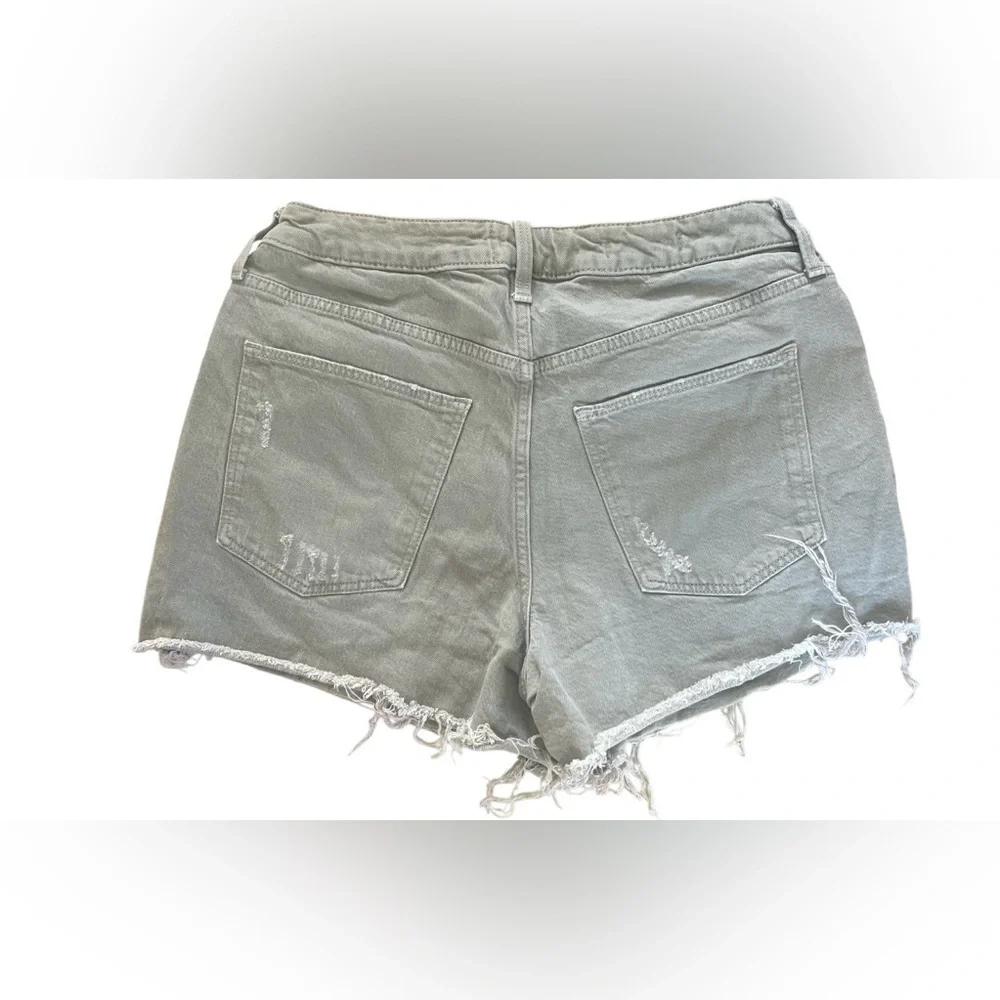 Universal Thread - VINTAGE MIDI Light Gray Jean Shorts